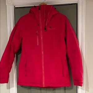 Marmot Women's Hooded Red Outdoor Jacket